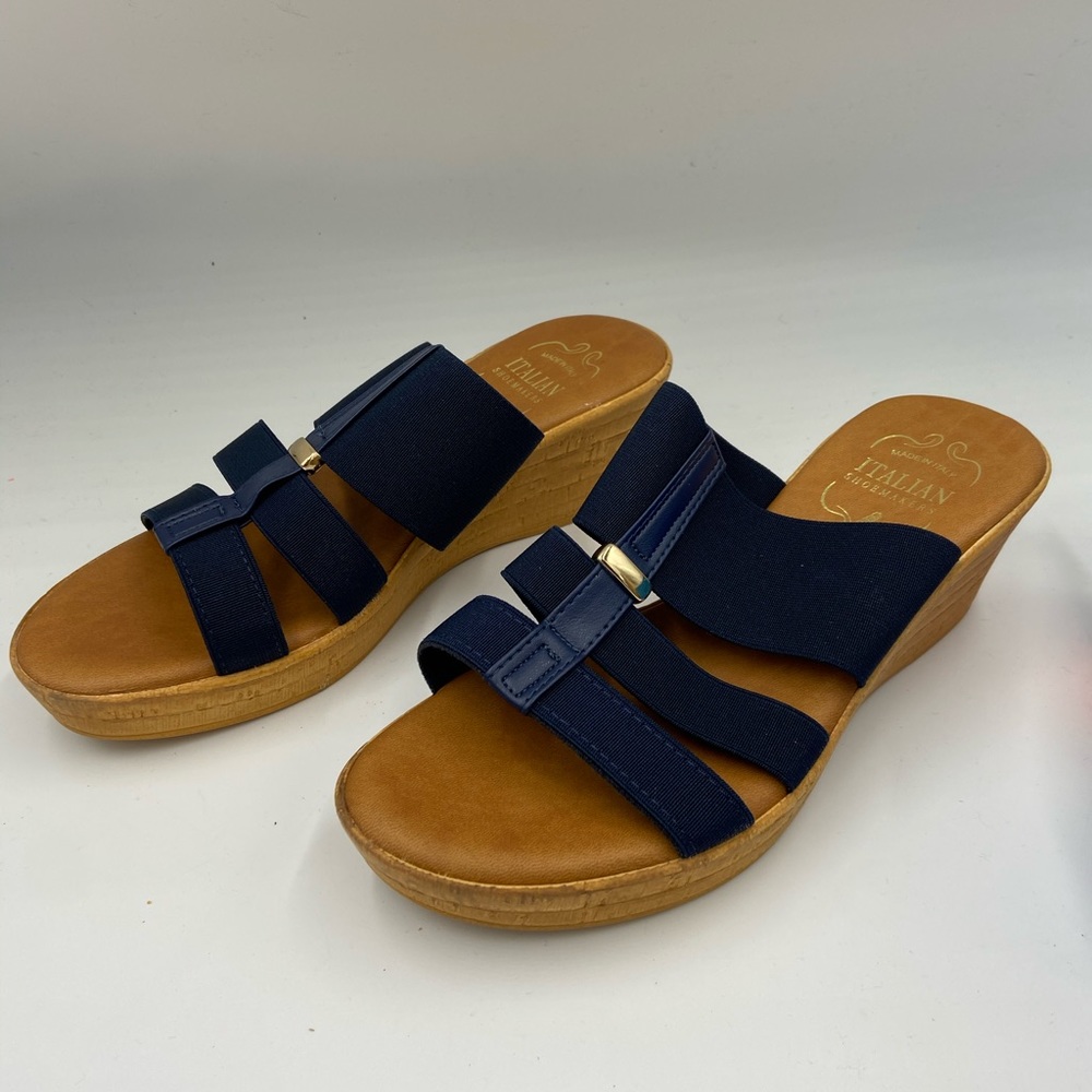 Italian Shoemakers Wedge Sandles